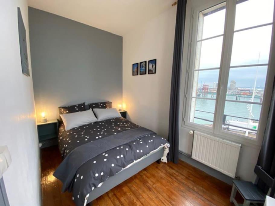 "L'Amarrage" 2 Chambres Perret Pleine Vue Mer Le Havre Luaran gambar