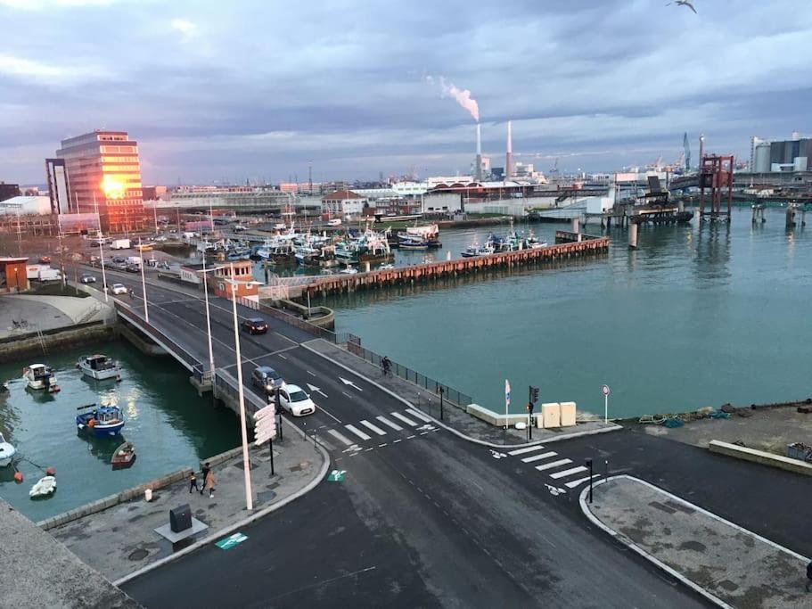 "L'Amarrage" 2 Chambres Perret Pleine Vue Mer Le Havre Luaran gambar